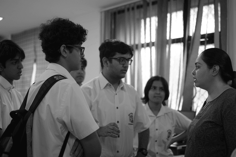 Coding competition in progress