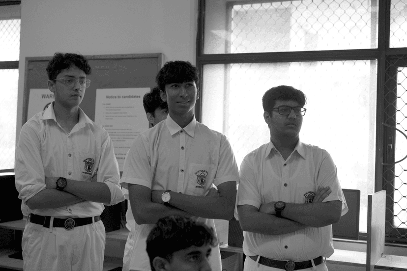 Students brainstorming ideas