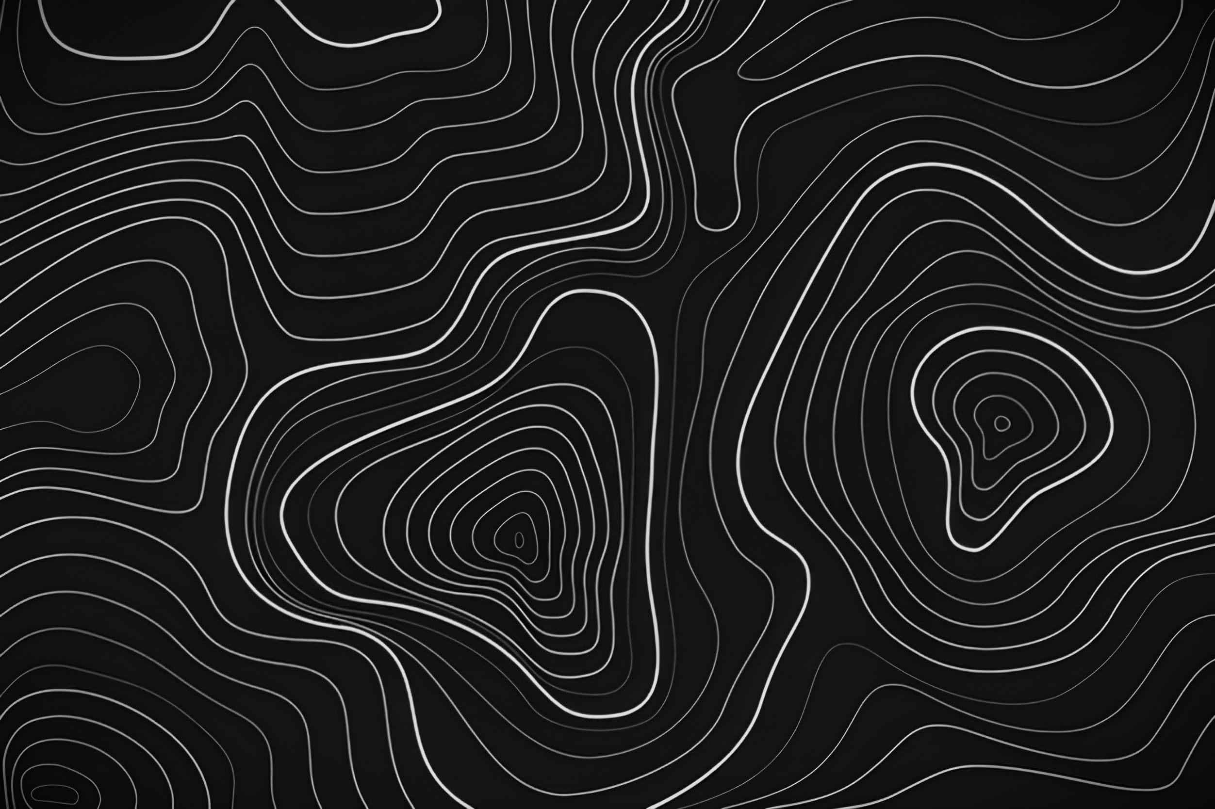 Contour map background